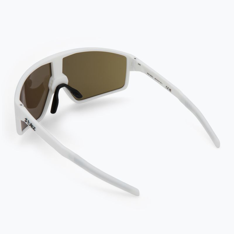 Bliz P002S matte white/brown purple multi sunglasses 2