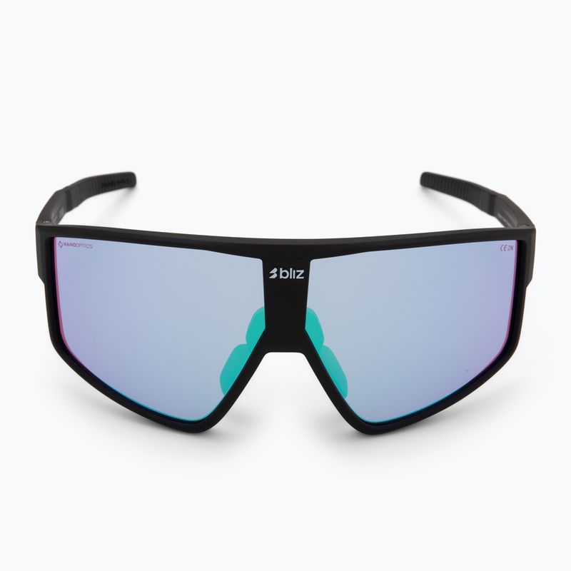 Bliz P002S Nano Optics Nordic Light matte black/begonia/violet blue multi sunglasses 3