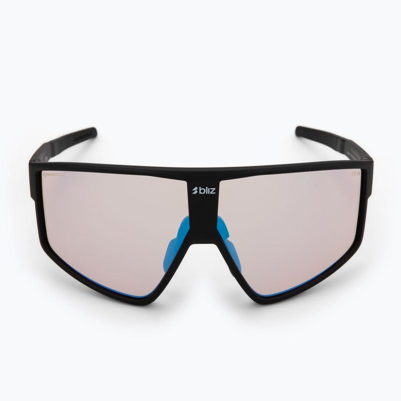 Bliz P002 Nano Optics Nordic Light matte black/coral/orange blue multi sunglasses 3