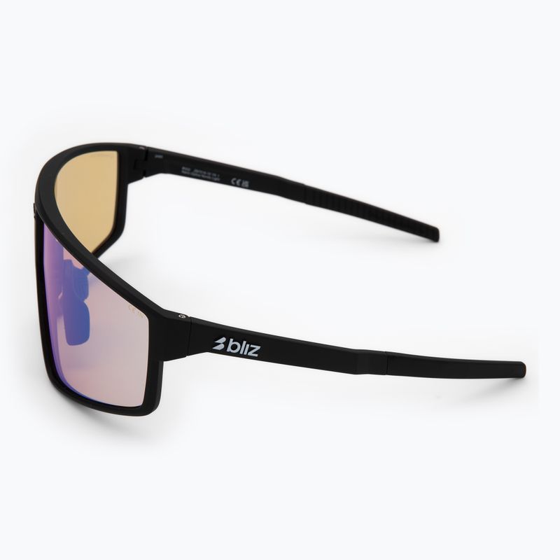 Bliz P002 Nano Optics Nordic Light matte black/coral/orange blue multi sunglasses 4