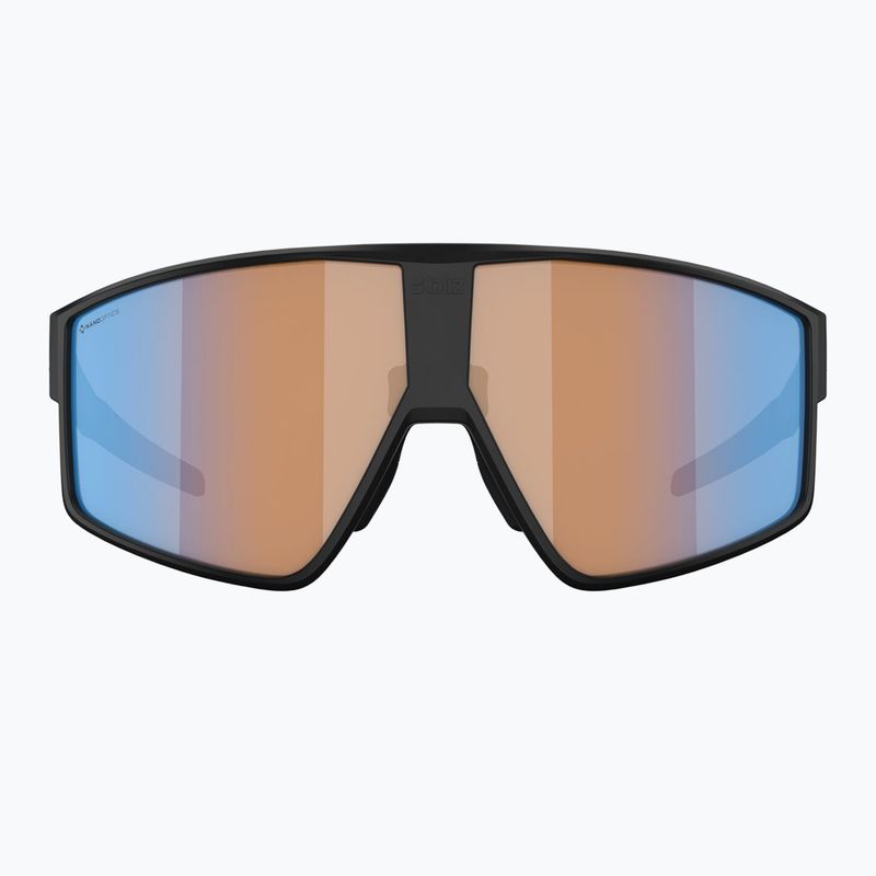 Bliz P002 Nano Optics Nordic Light matte black/coral/orange blue multi sunglasses 2