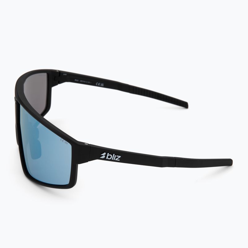 Bliz P002 matte black/smoke ice blue sunglasses 4