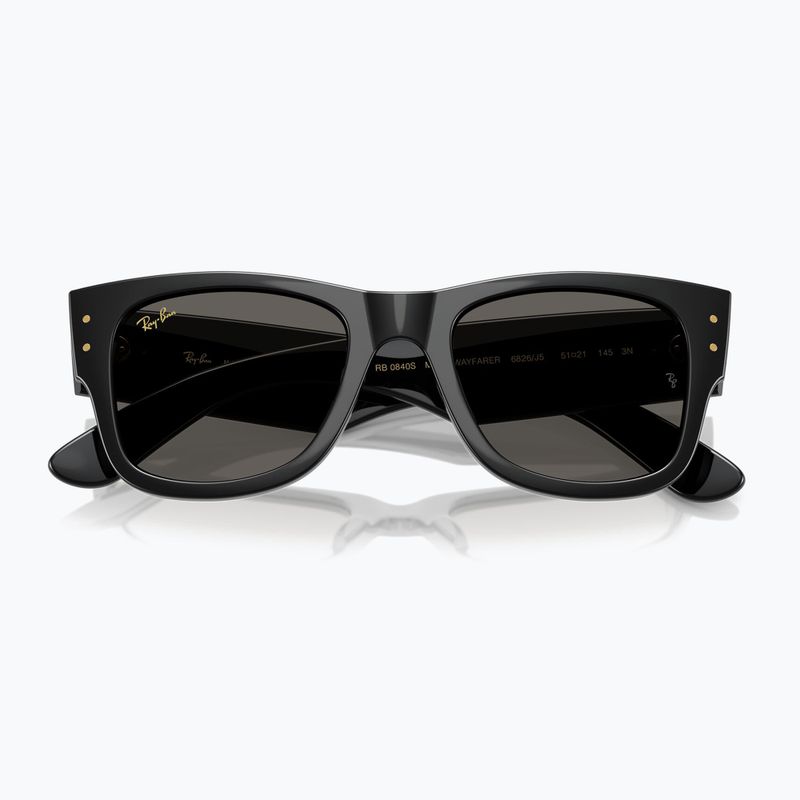 Sunglasses Ray-Ban Mega Wayfarer black/black 3