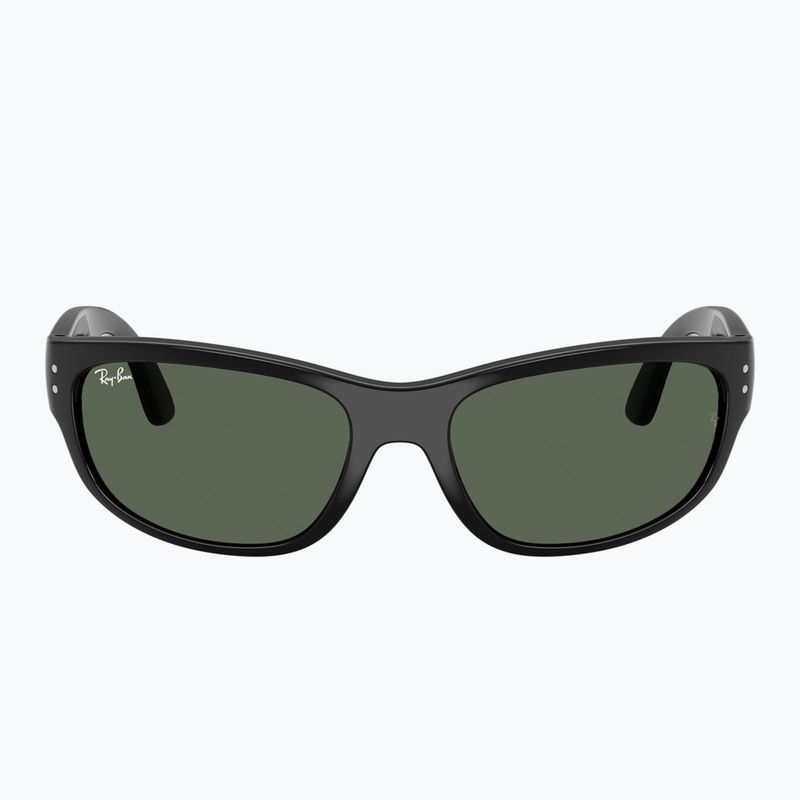 Children's sunglasses Ray-Ban Balorama Bio Based black/dark green 2