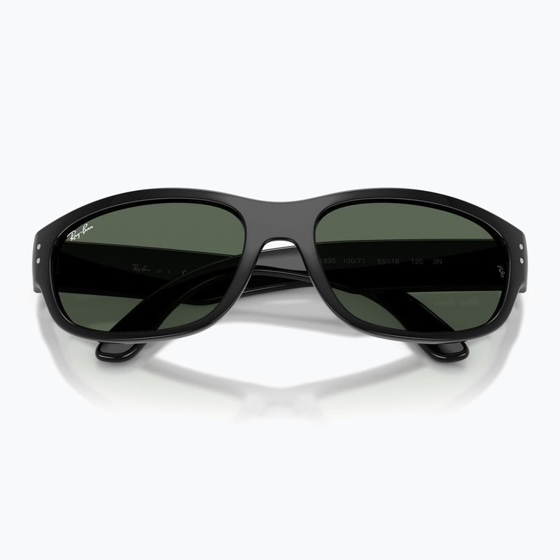 Children's sunglasses Ray-Ban Balorama Bio Based black/dark green 3