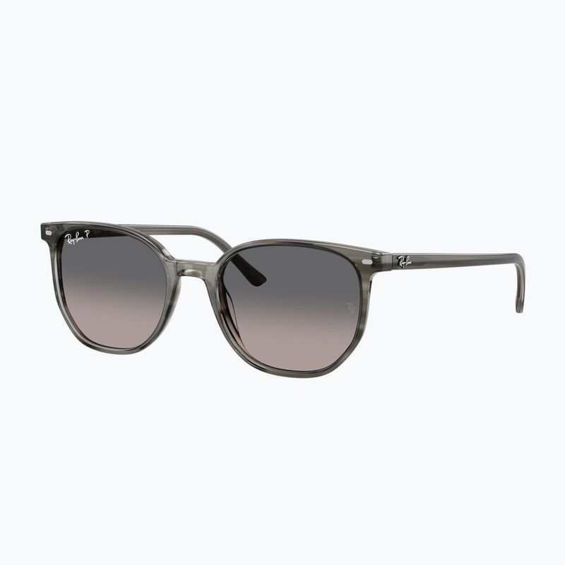 Sunglasses Ray-Ban Elliot grey/grey gradient polarized 4
