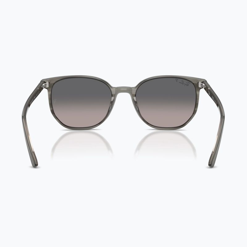 Sunglasses Ray-Ban Elliot grey/grey gradient polarized 5