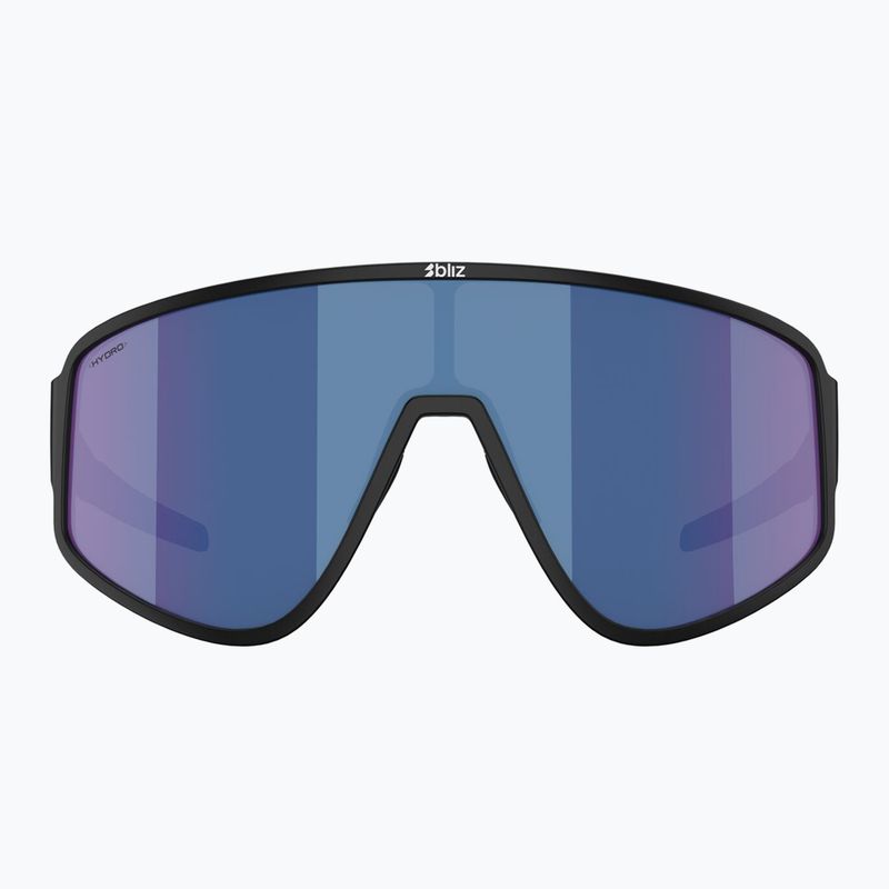 Sunglasses Bliz A004 matte black/grey blue mirror 2