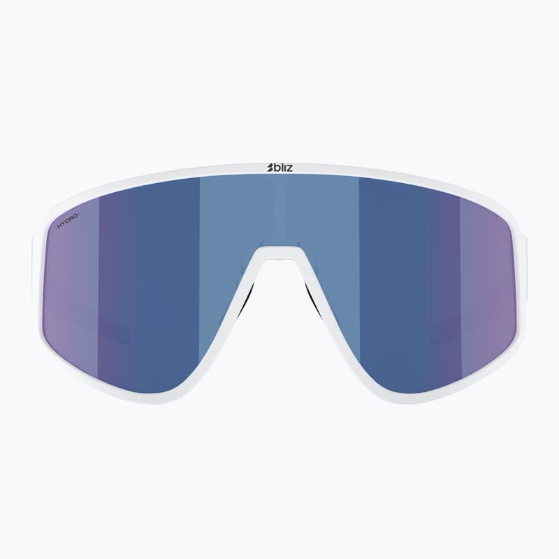 Sunglasses Bliz A004 matte white/grey blue mirror 2