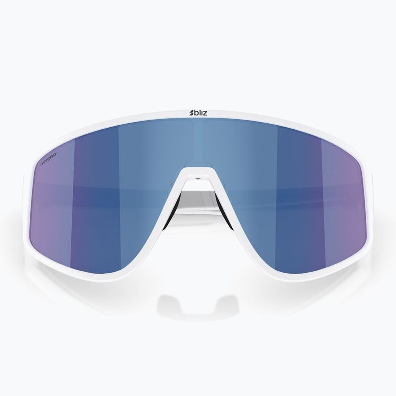 Sunglasses Bliz A004 matte white/grey blue mirror 3