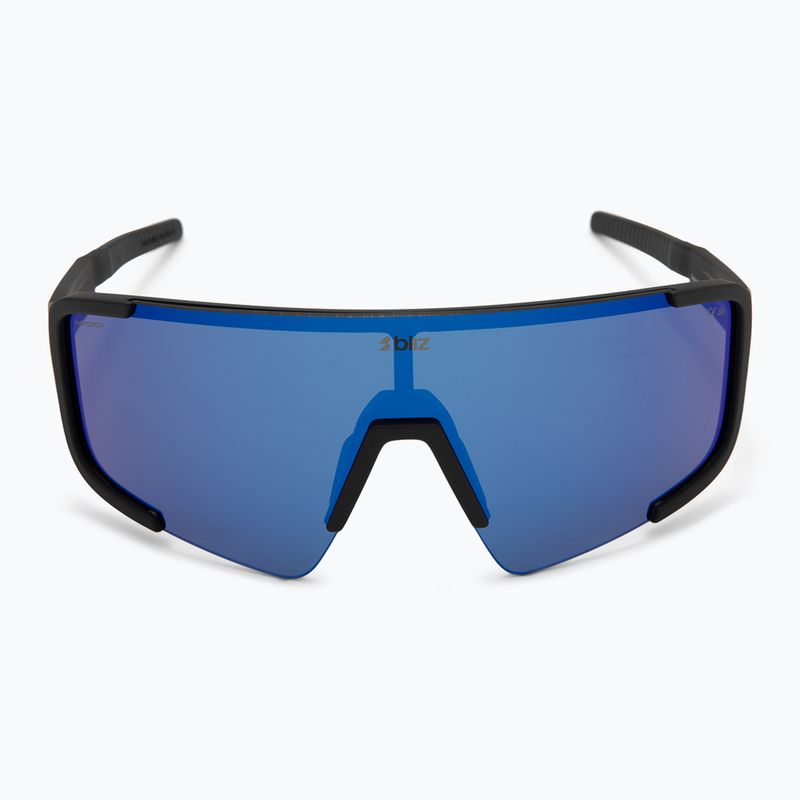 Sunglasses Bliz P003 matte black/grey blue mirror 3