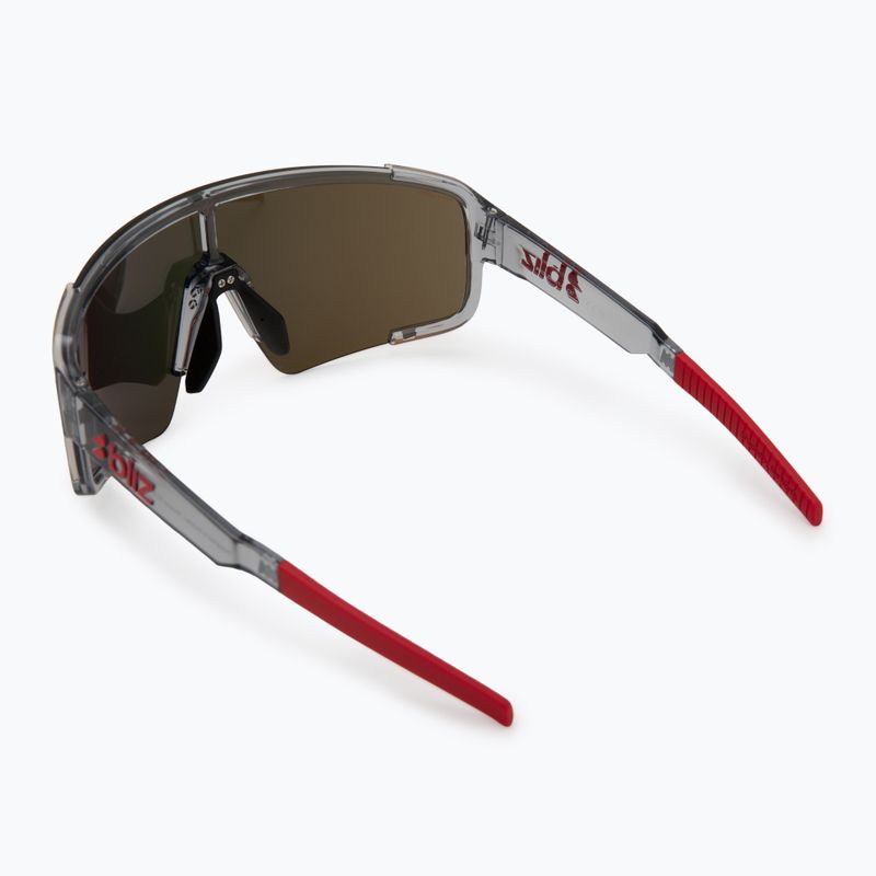 Sunglasses Bliz P003 transparent dark grey/brown red multi 2