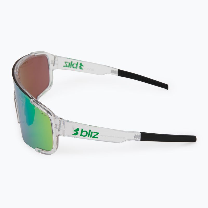 Sunglasses Bliz P003 transparent white/brown green multi 4