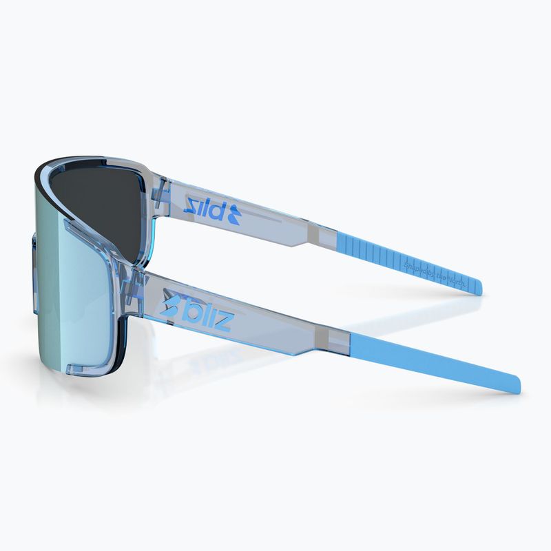 Sunglasses Bliz P003 transparent blue/smoke ice blue multi 4