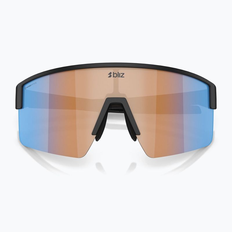 Sunglasses Bliz P004 Nano Optics Nordic Light matte black/coral/orange blue multi 3