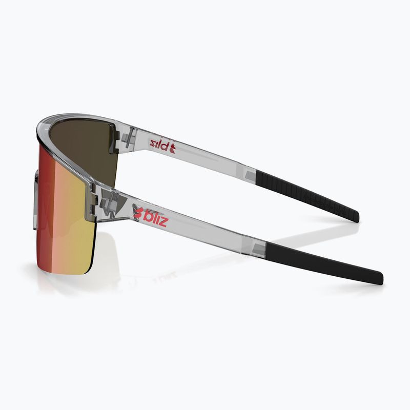 Sunglasses Bliz P004 transparent dark grey/brown red multi 4