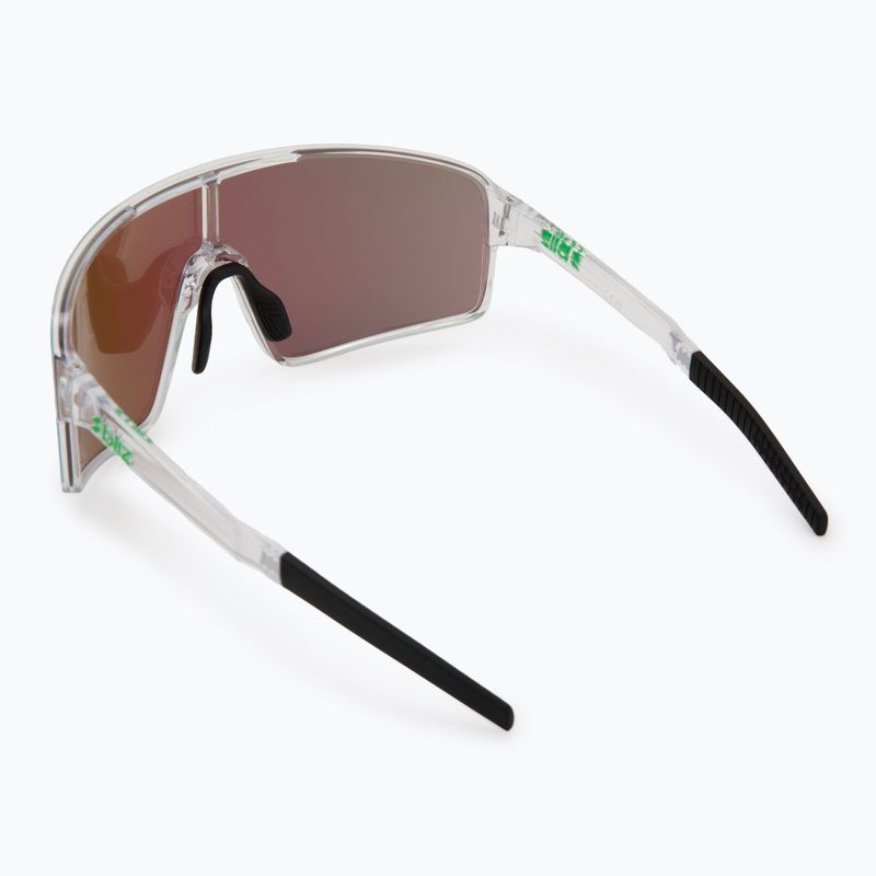 Sunglasses Bliz P001 transparent white/brown green multi 2