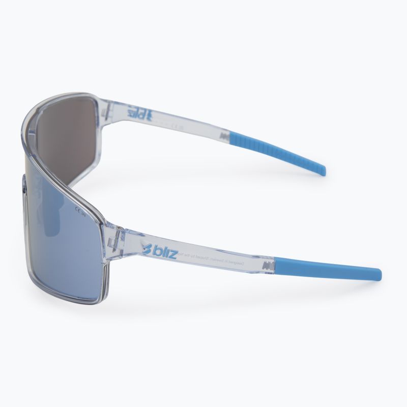 Sunglasses Bliz P001S transparent blue/smoke ice blue multi 4