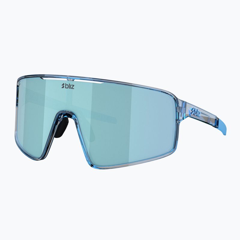 Sunglasses Bliz P001S transparent blue/smoke ice blue multi