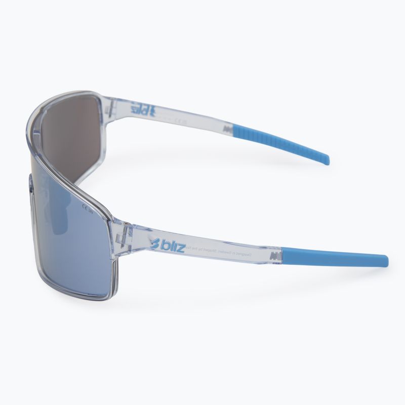 Sunglasses Bliz P001 transparent blue/smoke ice blue multi 4