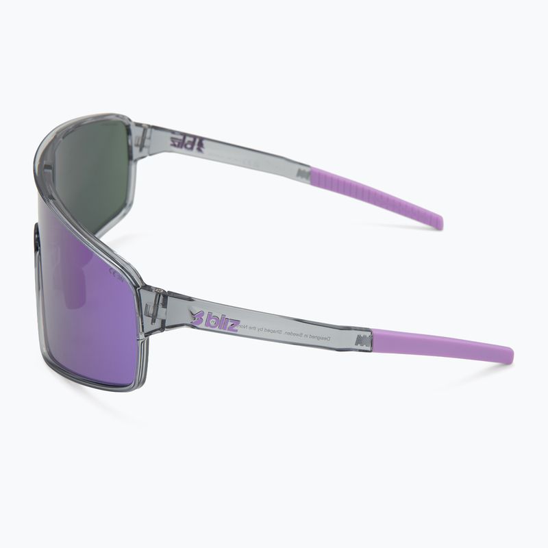 Sunglasses Bliz P001S crystal black/grey purple multi 4
