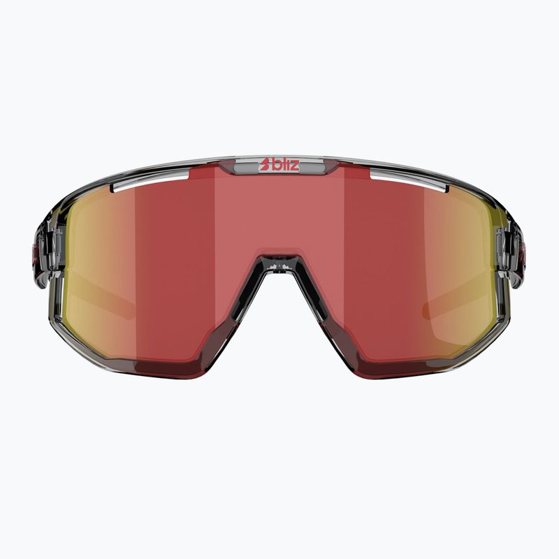 Sunglasses Bliz Fusion transparent dark grey/brow red multi 2