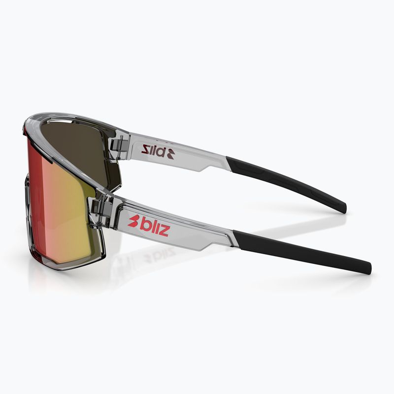 Sunglasses Bliz Fusion transparent dark grey/brow red multi 4