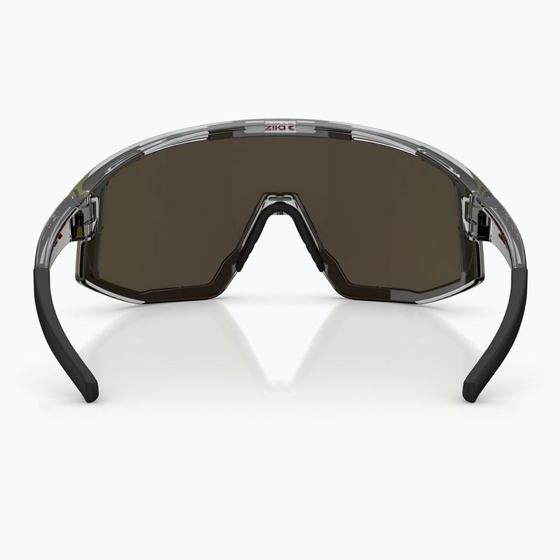 Sunglasses Bliz Fusion transparent dark grey/brow red multi 5