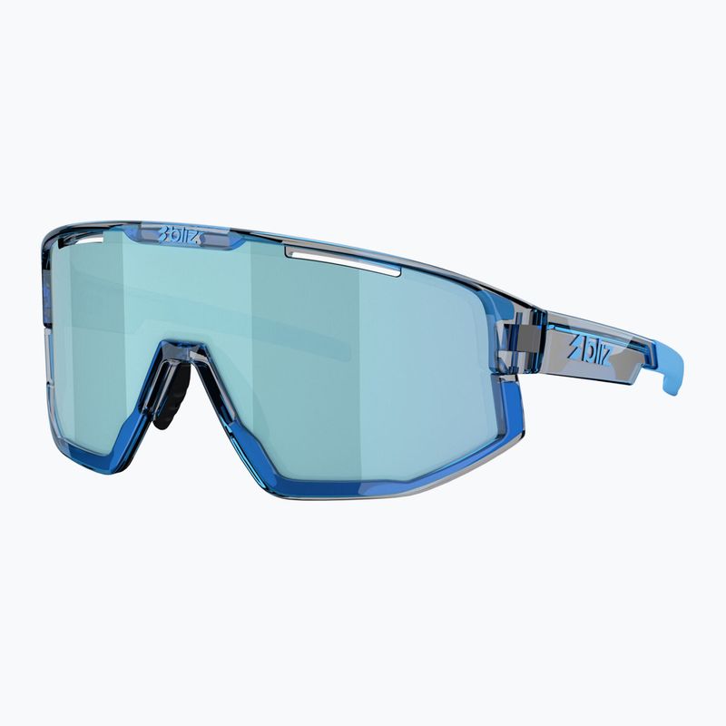 Sunglasses Bliz Fusion transparent blue/smoke ice blue multi