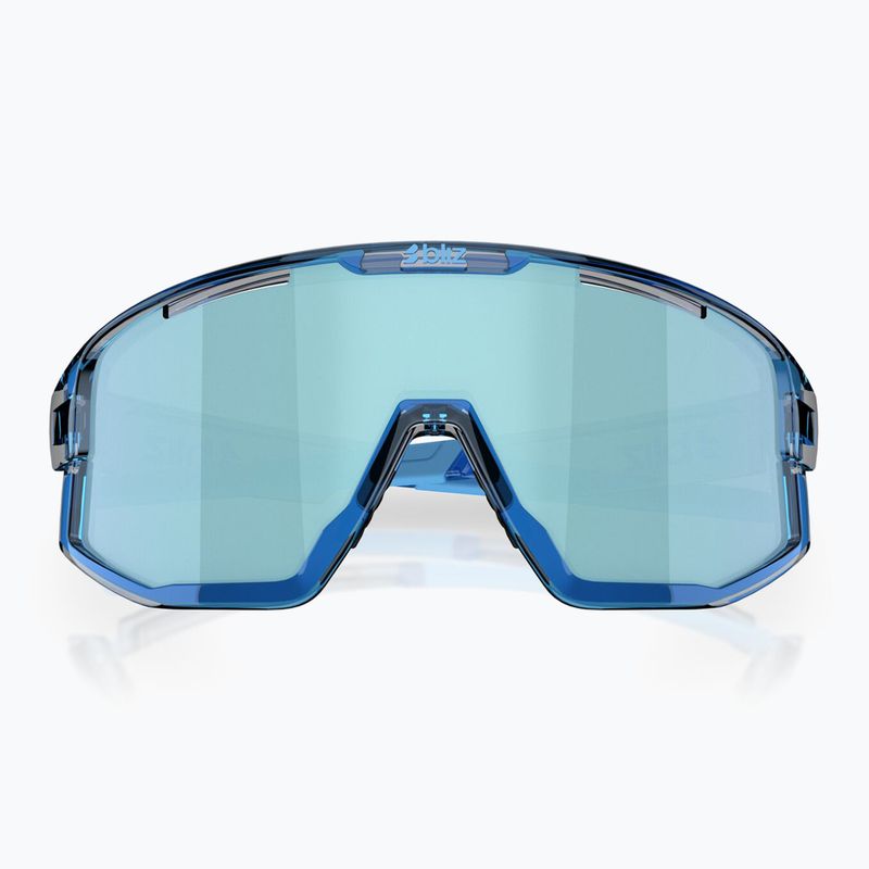 Sunglasses Bliz Fusion transparent blue/smoke ice blue multi 3