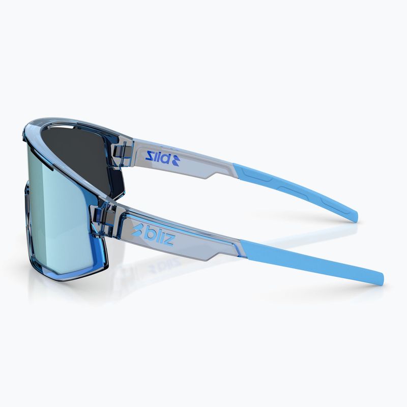 Sunglasses Bliz Fusion Small transparent blue/smoke ice blue multi 4