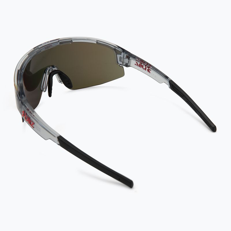 Sunglasses Bliz Matrix transparent dark grey/brown red multi 2