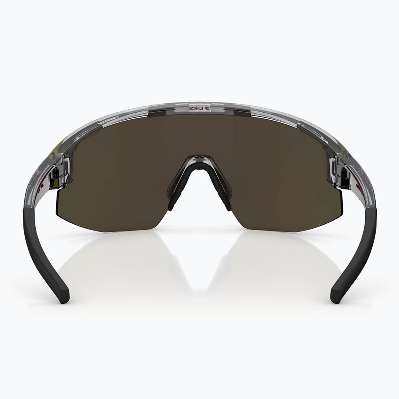 Sunglasses Bliz Matrix transparent dark grey/brown red multi 5