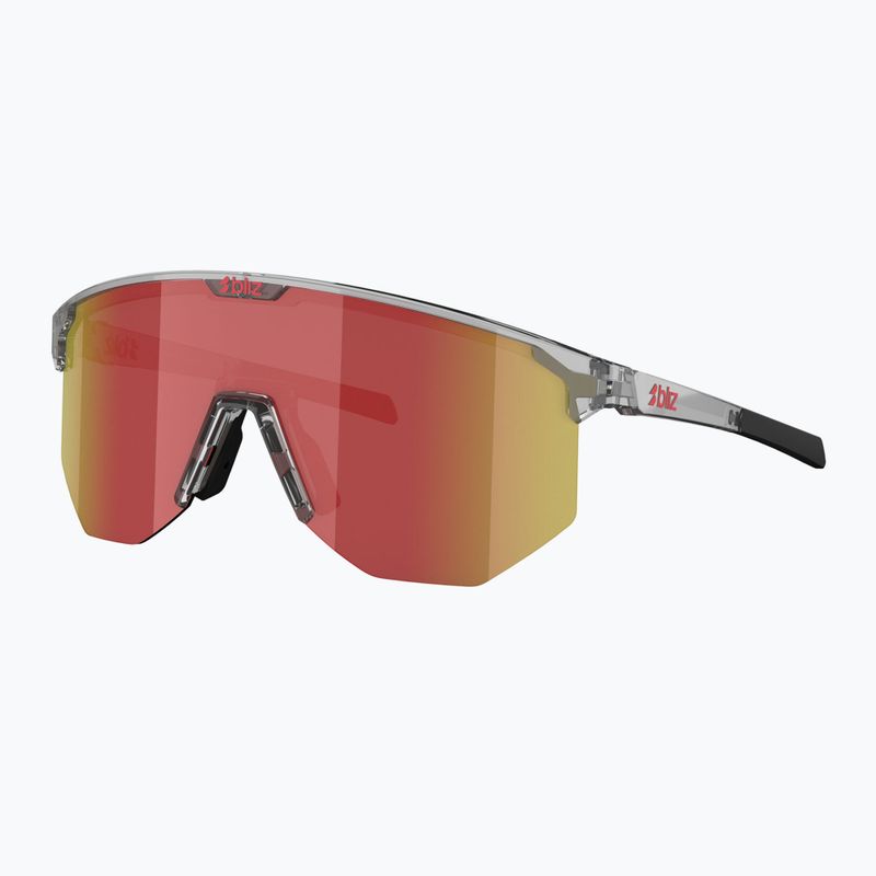 Sunglasses Bliz Hero transparent dark grey/brown red multi