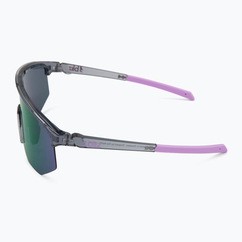 Sunglasses Bliz Hero Small crystal black/grey purple multi 4