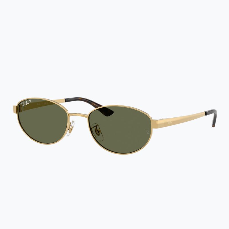 Sunglasses Ray-Ban RB3774D arista gold/dark green polarized 4