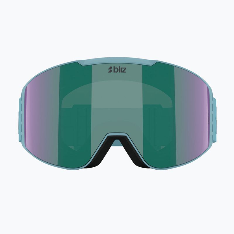 Ski goggles Bliz G004 matte turquoise/brown/green multi 2