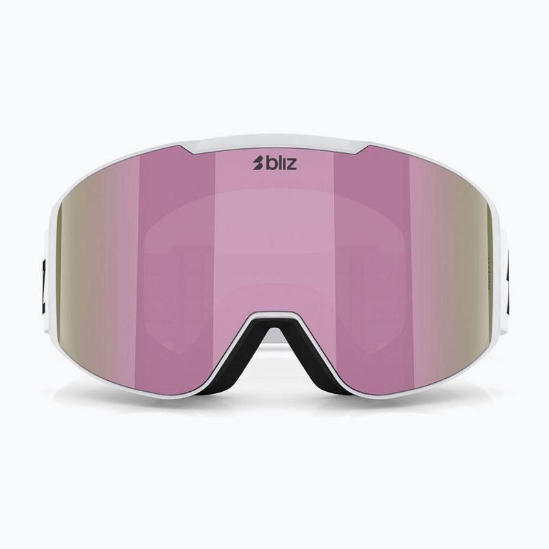 Ski goggles Bliz G004 matte white/brown/pink multi 2
