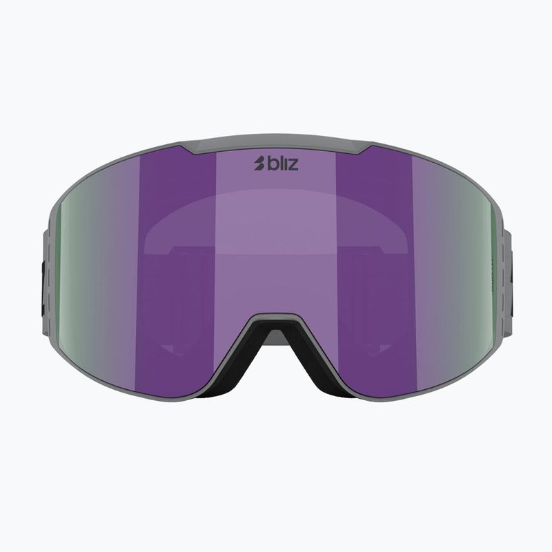 Ski goggles Bliz G004 matte grey/brown/purple multi 2