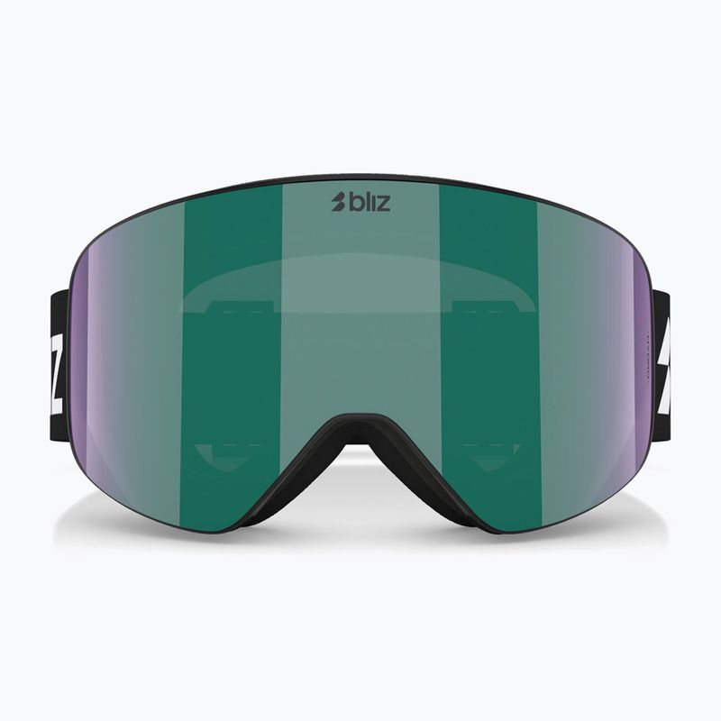 Ski goggles Bliz Flow matte black/brown/green multi 2