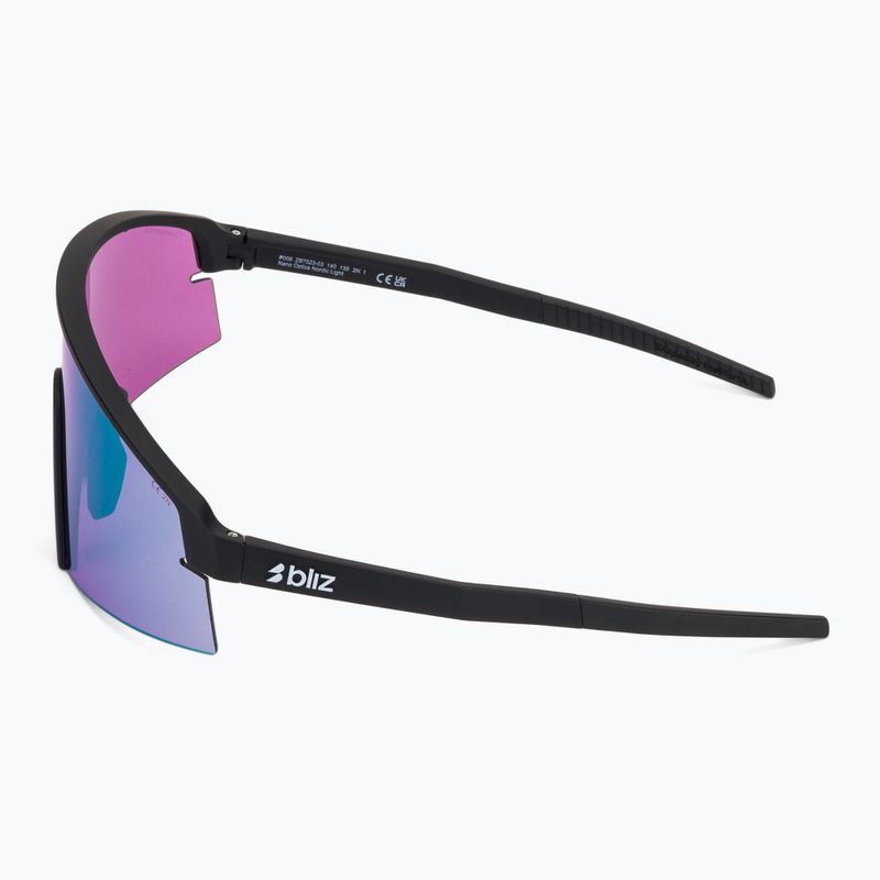 Sunglasses Bliz P006 matte black/nano optics violet blue multi 4