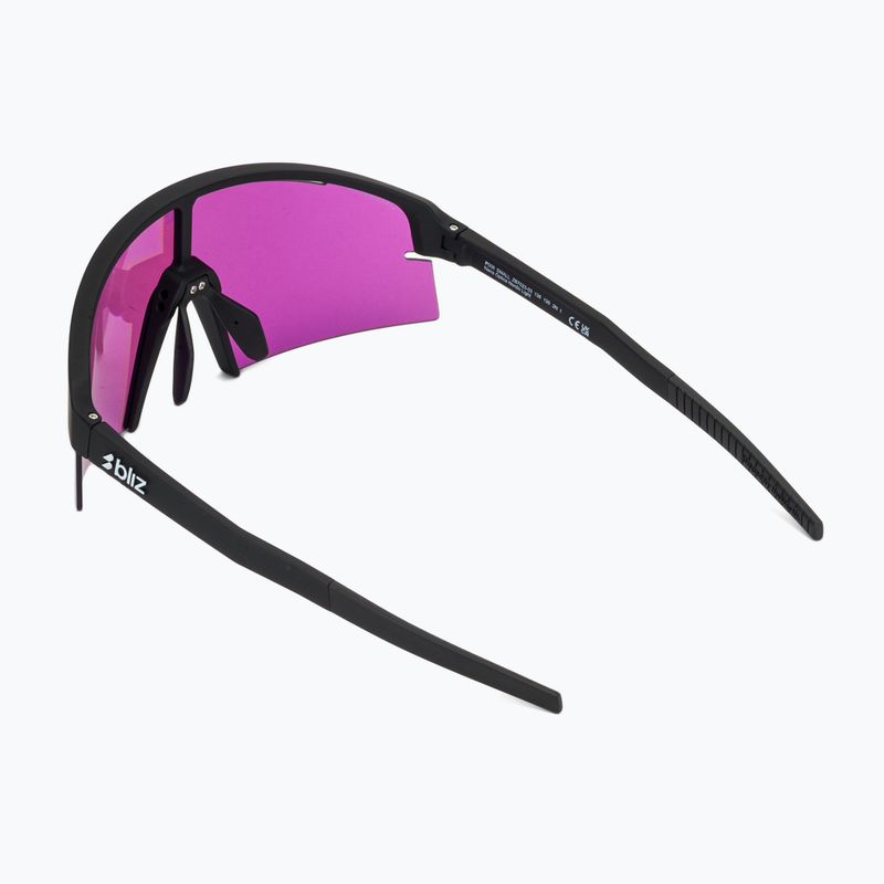 Sunglasses Bliz P006S matte black/nano optics violet blue multi 2