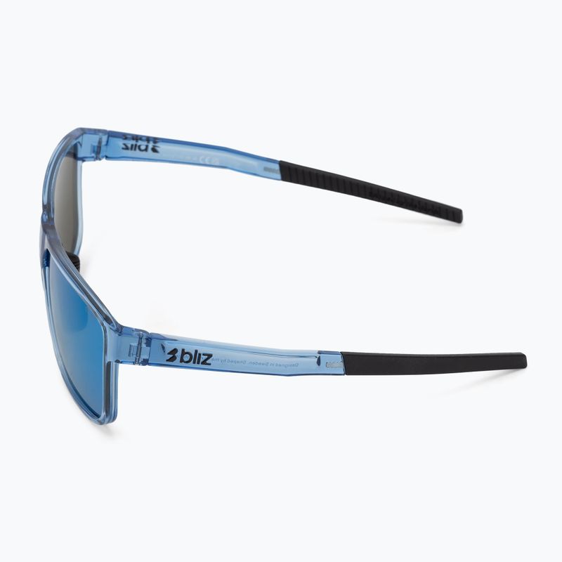 Sunglasses Bliz A008 transparent blue 4