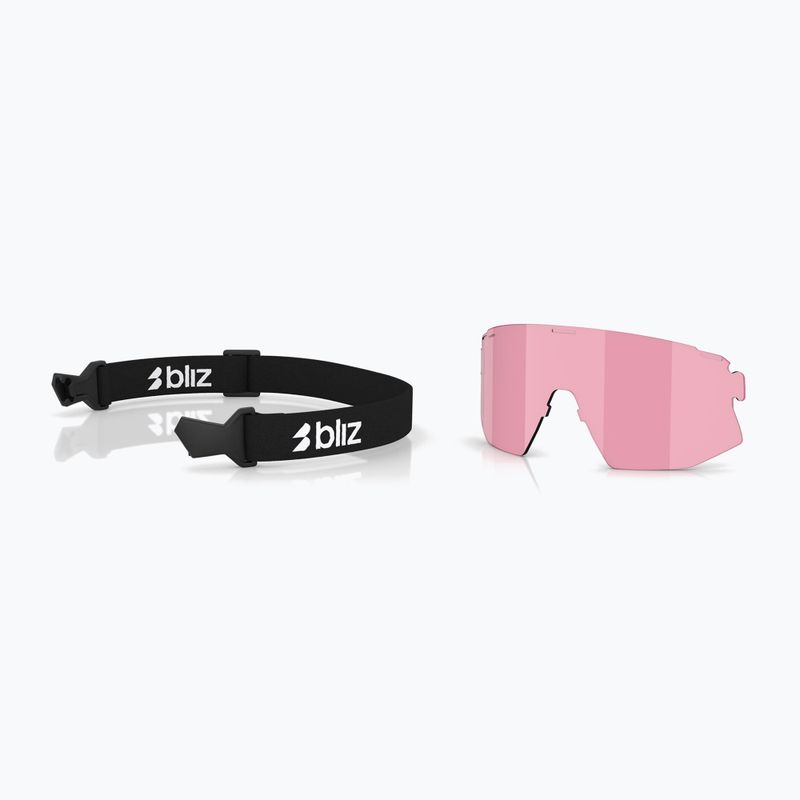 Sunglasses Bliz Breeze Small matte black/smoke blue multi/pink 6