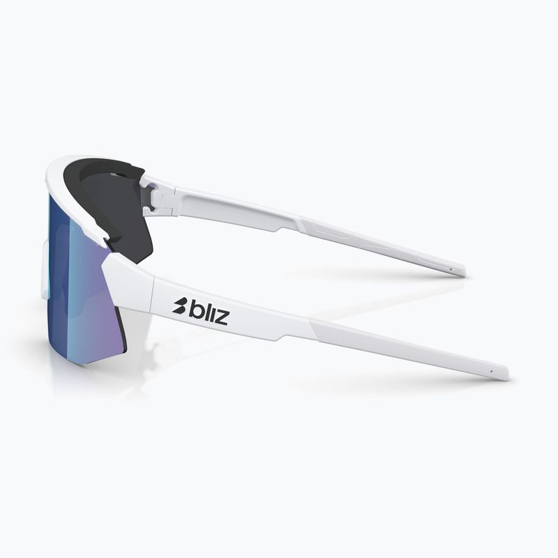 Sunglasses Bliz Breeze matte white/smoke blue multi/pink 5