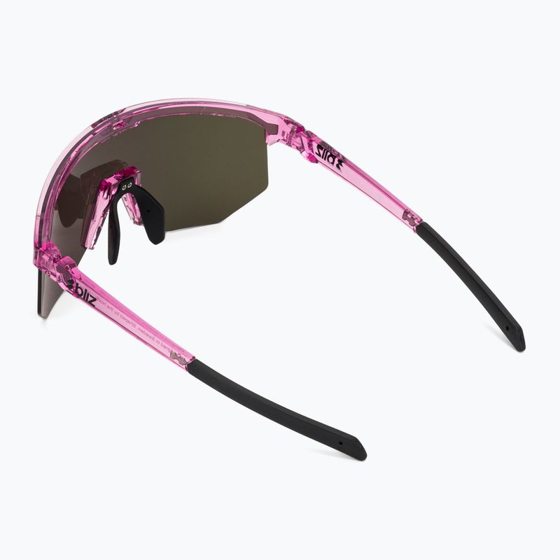 Sunglasses Bliz Hero Small transparent pink/brown rose multi 2