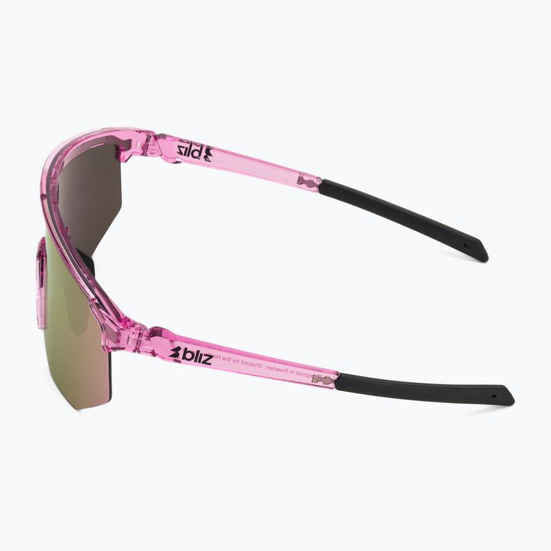 Sunglasses Bliz Hero Small transparent pink/brown rose multi 4
