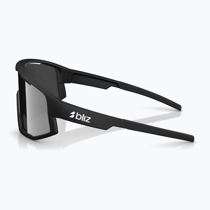 Sunglasses Bliz Fusion matte black/smoke silver mirror 5