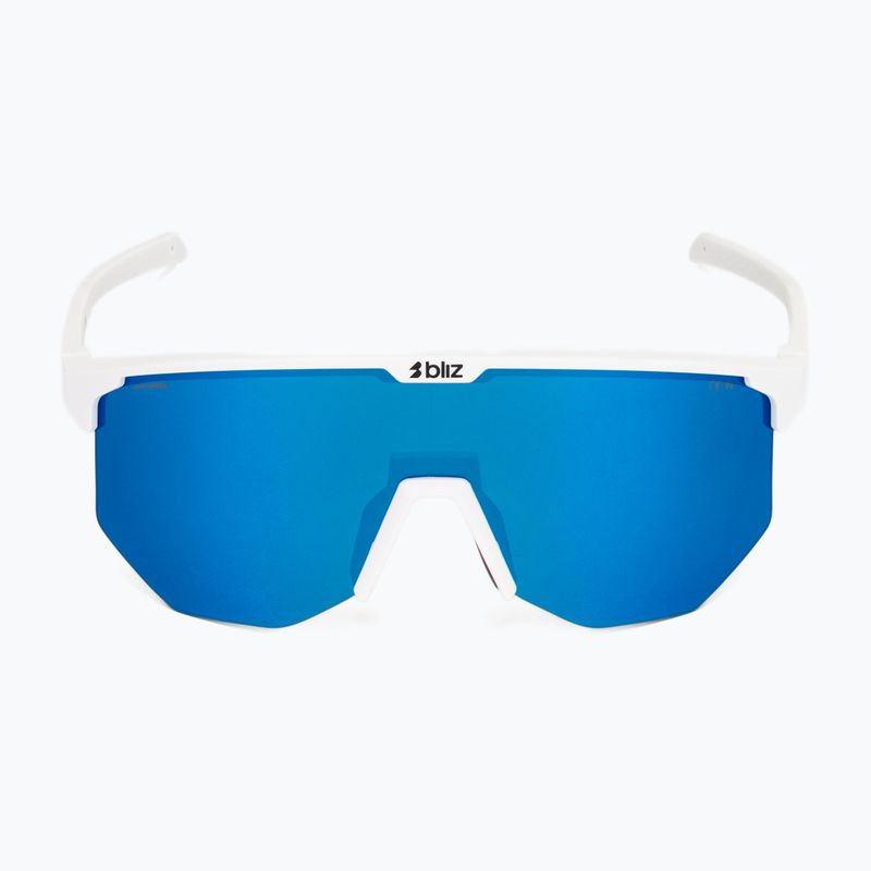 Sunglasses Bliz Hero matte white/smoke blue multi 3