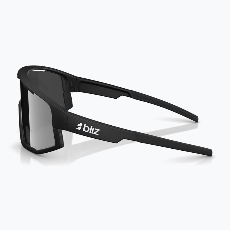Sunglasses Bliz Fusion Small matte black/smoke silver mirror 4